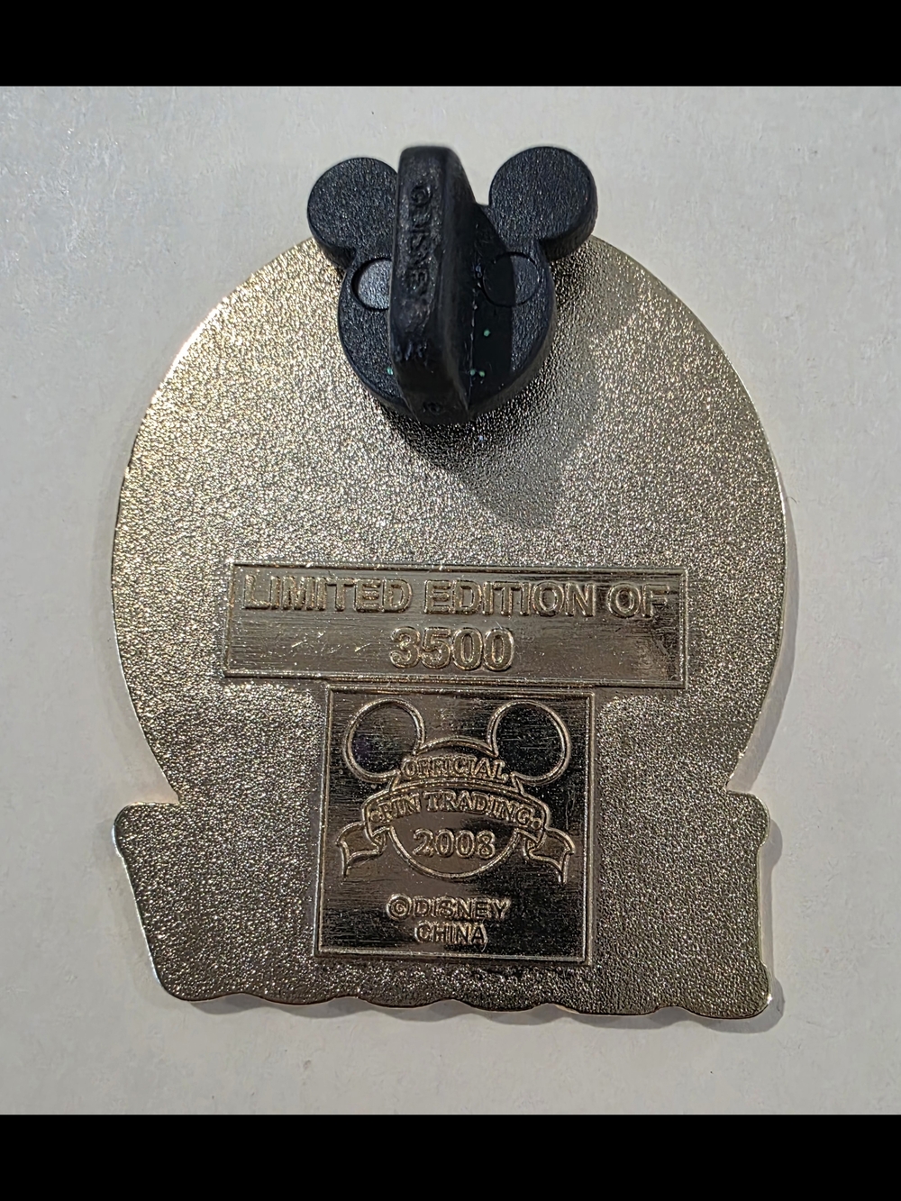 Disney Gold-Tone Limited Edition Collectible Pin (2008) - Picture 2 of 2